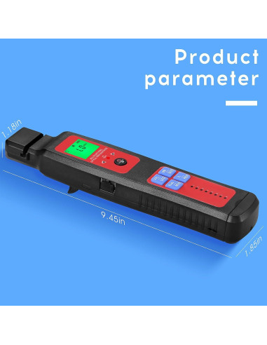 Identificador de Fibra Óptica L-507 BAOSHLA 10KM Medidor Potencia