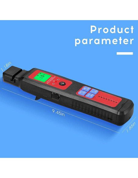 Identificador de Fibra Óptica L-507 BAOSHLA 10KM Medidor Potencia