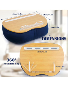 Soporte de Libro CloudTrip CT-116BS Grande Azul Ergonómico 2