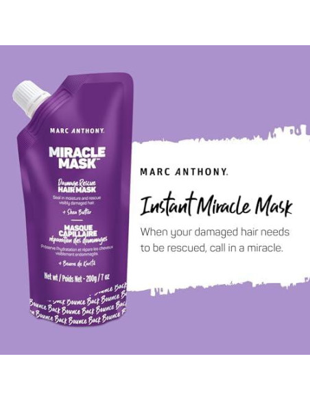 Mascarilla Capilar Marc Anthony 198 ml - Hidratación Profunda