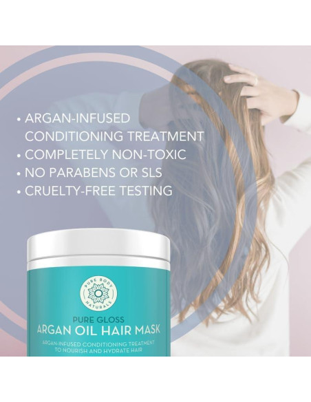 Mascarilla Acondicionadora Pure Body Naturals 226ml Argán