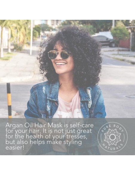 Mascarilla Acondicionadora Pure Body Naturals 226ml Argán