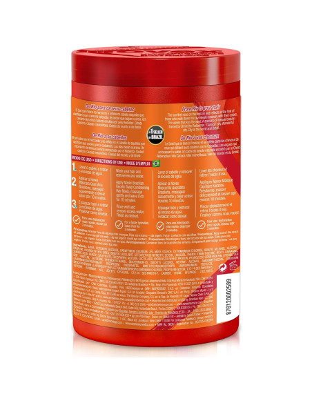Mascarilla Capilar Novex Queratina 400g - Control Frizz