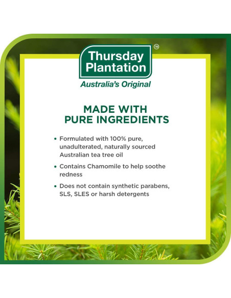 Jabón Espumoso Natural Thursday Plantation 150 ml