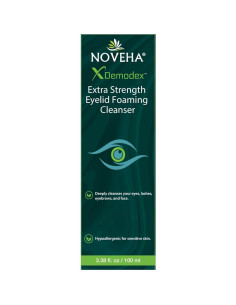 NOVEHA Limpiador de Párpados Espuma 100ml x2 - Aceite de Árbol de Té 2