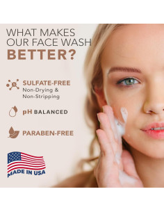 Limpiador Facial Orgánico Beauty by Earth 60ml Piel Sensible 2