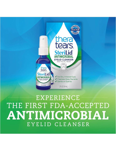 Limpiador Antimicrobiano de Párpados TheraTears 60 ml