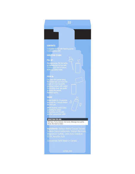 Kit Limpiador Facial Espumoso Neutrogena 221 ml Reutilizable