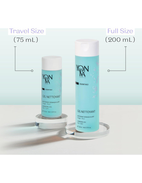 Yonka Gel Limpiador Facial 200 ml Suave para Piel Grasa