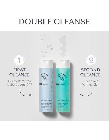 Yonka Gel Limpiador Facial 200 ml Suave para Piel Grasa