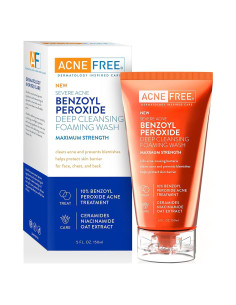 AcneFree Jabón Limpiador Espumoso 10% Peróxido 141g
