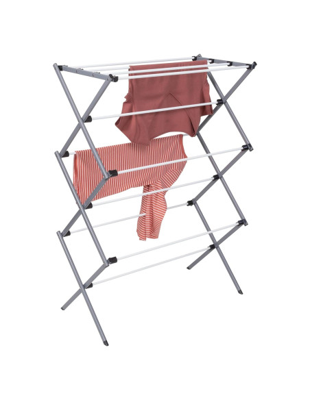 Estante Plegable para Secar Ropa Honey-Can-Do 7,32m Acero