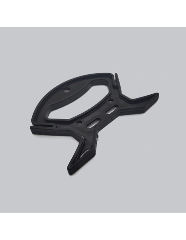 10 Organizadores de Cables EXCEART en Plástico Negro 11.2x9.1cm