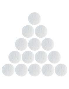 300 Filtros de Algodón para Microdermoabrasión Nydotd 10mm