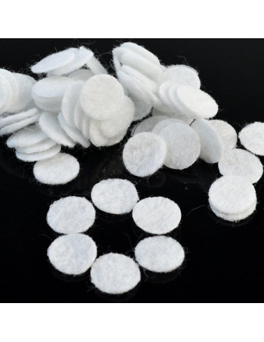 300 Filtros de Algodón para Microdermoabrasión Nydotd 10mm