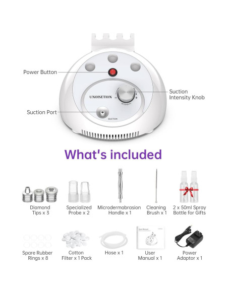 Removedor de Puntos Negros UNOISETION P1-X 2 en 1 Exfoliador