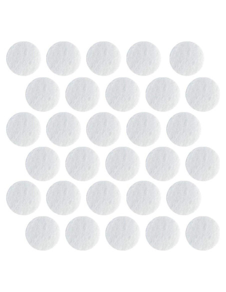 100 Filtros de Algodón para Microdermoabrasión Nydotd 10 mm