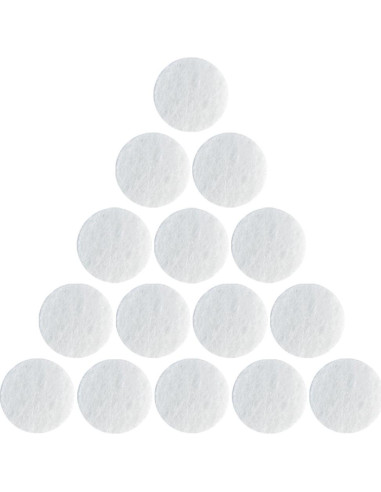 100 Filtros de Algodón para Microdermoabrasión Nydotd 10 mm