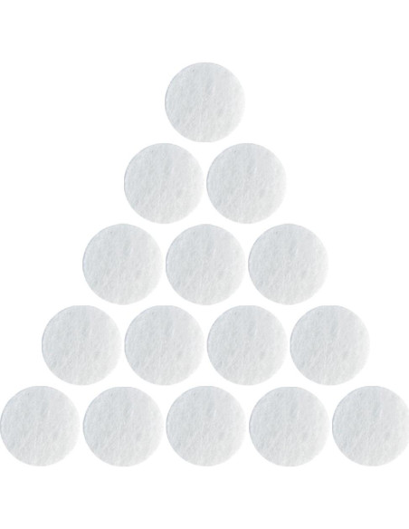 100 Filtros de Algodón para Microdermoabrasión Nydotd 10 mm