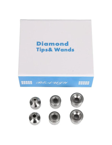 Puntas de Diamante Uonlytech para Microdermoabrasión 9.5x8.5cm
