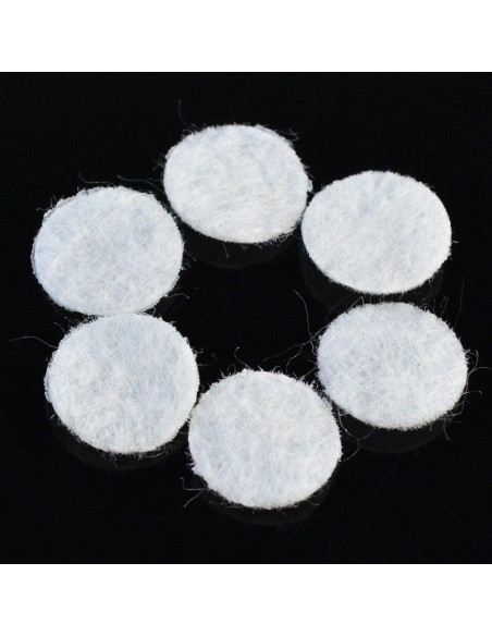 100 Filtros de Algodón para Microdermoabrasión Nydotd 10 mm