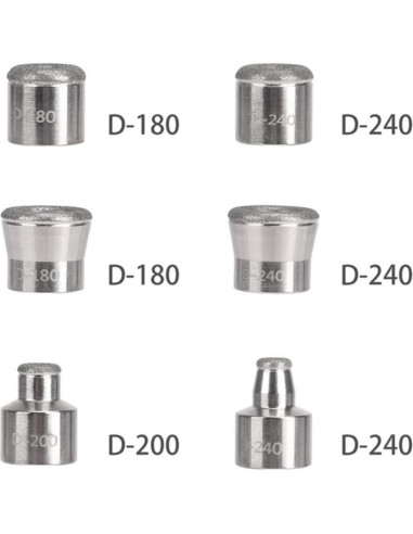 Puntas de Diamante Uonlytech para Microdermoabrasión 9.5x8.5cm