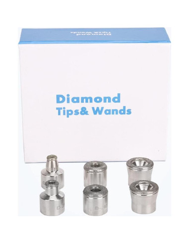 Puntas de Diamante Uonlytech para Microdermoabrasión 9.5x8.5cm