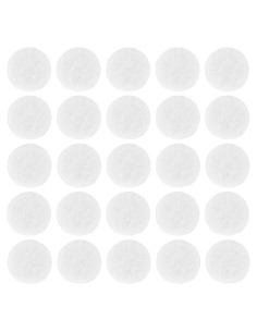 250 Filtros de Algodón Microdermoabrasión UNOISETION 10mm