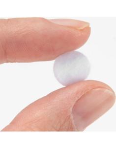 250 Filtros de Algodón Microdermoabrasión UNOISETION 10mm 2