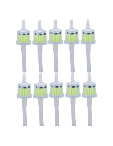 10 Filtros de Aceite Universales WaWaNMES con Manguera 9cm