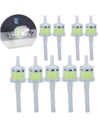 10 Filtros de Aceite Universales WaWaNMES con Manguera 9cm