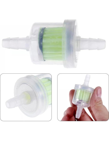 10 Filtros de Aceite Universales WaWaNMES con Manguera 9cm