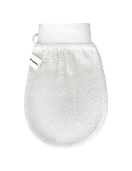 Guante Exfoliante Wildpier Beauty Blanco para Cuerpo