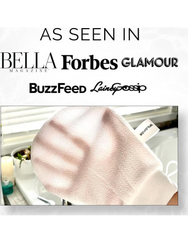 Guante Exfoliante Wildpier Beauty Blanco para Cuerpo