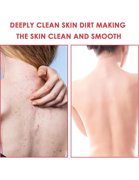 Paquete de 3 Guantes Exfoliantes ReignSword - Azul, Púrpura, Marrón