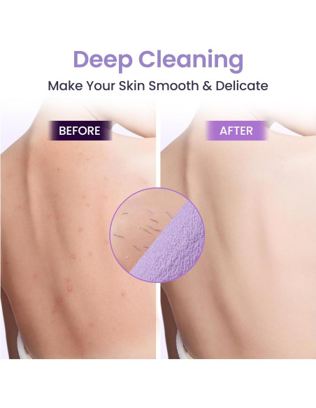 3 Piezas Toalla Exfoliadora Doble Cara Silkyhose 93.98 cm