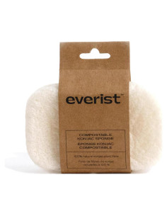 Esponja Konjac Compostable Everist 100% Natural 11,43 cm