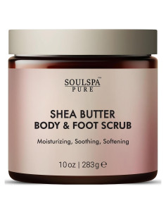 Exfoliante Corporal y para Pies SOULSPA Manteca de Karité 300g