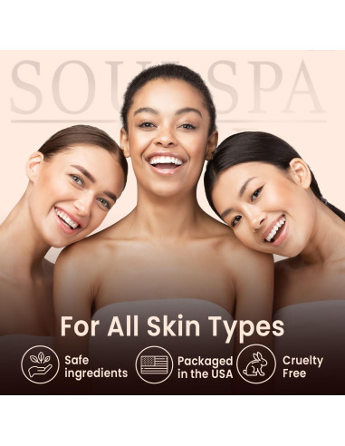 Exfoliante Corporal y para Pies SOULSPA Manteca de Karité 300g