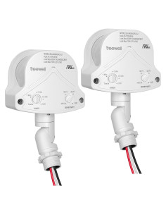 Paquete de 2 Sensores de Movimiento Treewell 240 Grados 18m