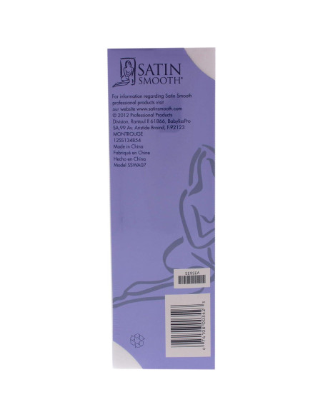 Tiras de Cera No Tejida Satin Smooth 100 Unidades Grande