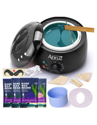 Kit de Cera ANRUZ 56 Piezas para Depilación en Casa