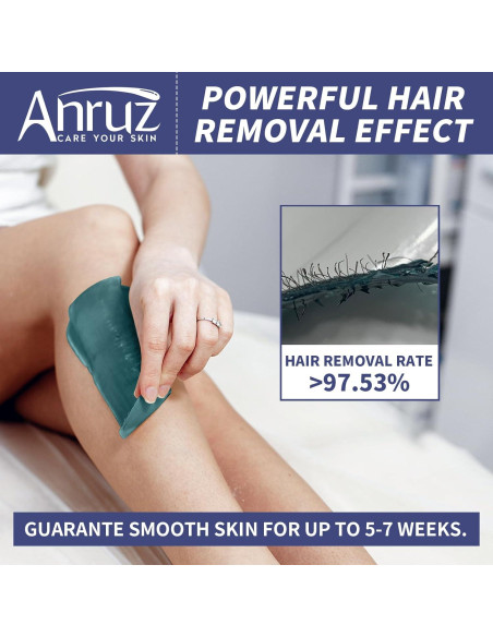 Kit de Cera ANRUZ 56 Piezas para Depilación en Casa