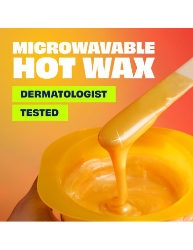 Kit de Cera Caliente Nair Lux Wax 199g para Depilación