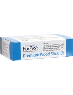 Kit de Palitos de Madera ForPro 300 Unidades para Depilación 2