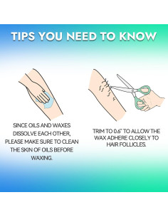 Kit de Cintas de Cera Waxkiss para Depilación - 70 Cintas Hipoalergénicas 2