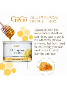Cera Depilatoria Suave GiGi All Purpose Honee 396 g 2