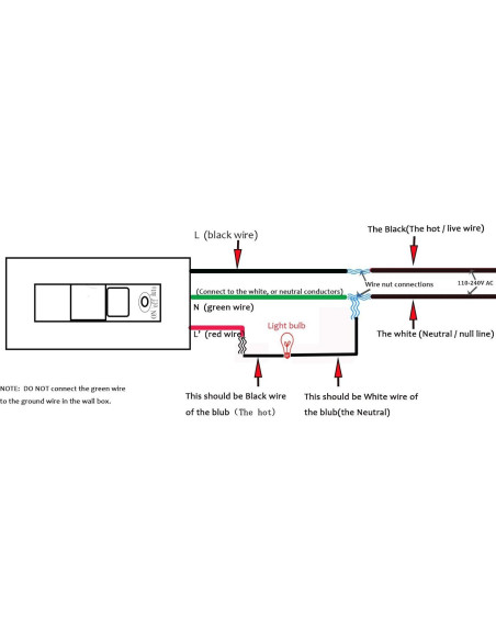 Interruptor de Luz con Sensor de Movimiento Sensky BS033C 180