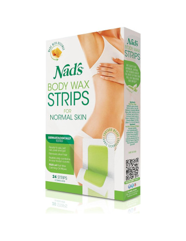 Tiras de Depilación Nad's 24 Unidades Contour Weave