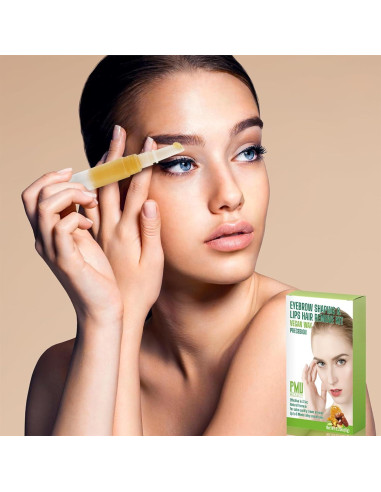 Kit de Cera para Cejas PMUBEAUTY - Depilación Facial en Casa